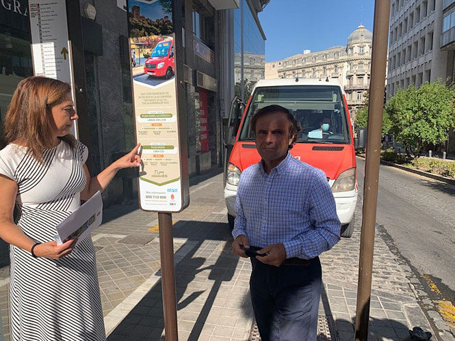 Presentación de la nueva señalética (AYTO. GRANADA) 