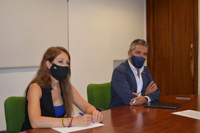 La Delegada de empleo de la Junta, Virginia Fernández (AYUNTAMIENTO/ARCHIVO)