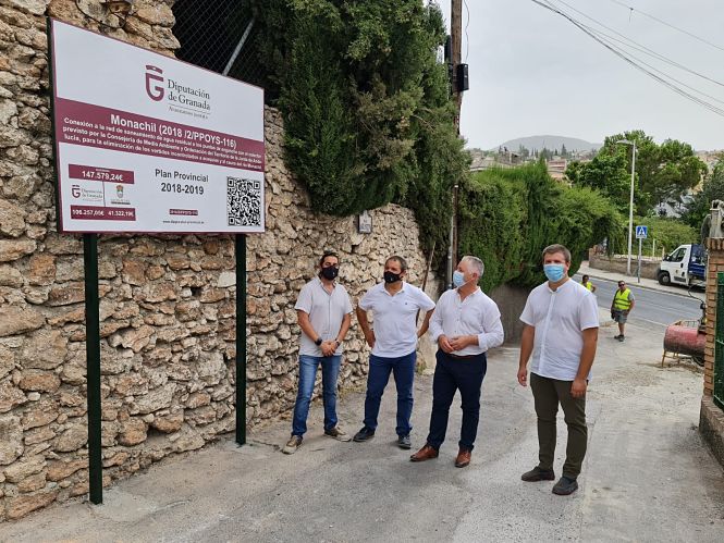 Imagen de la visita a Monachil (DIPUTACIÓN) 