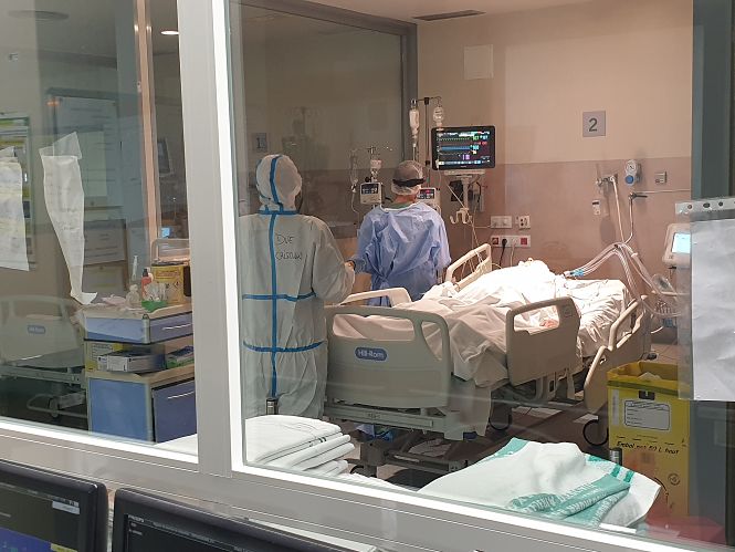 Imagen de un paciente Covid-19 (HUSC) 