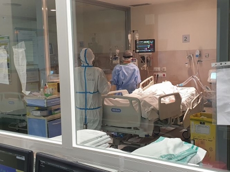 Imagen de un paciente Covid-19 (HUSC) 