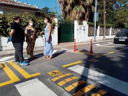 Nueva señalética en el Paseo de las Palmas (AYTO. GRANADA) 