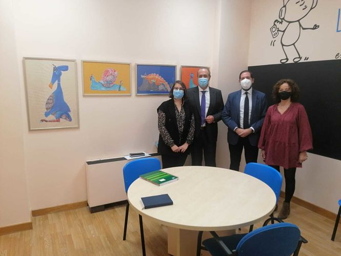 Imagen de la visita al SAVA (JUNTA) 