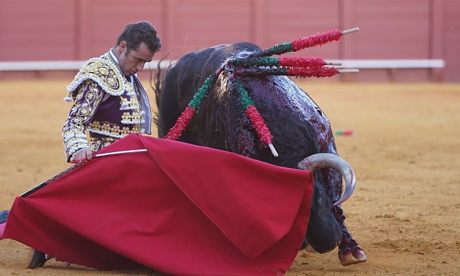 El diestro David Fandila Marín, El Fandi, durante una corrida (EDUARDO BRIONES - EUROPA PRESS)