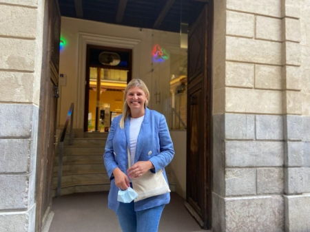 La portavoz del PP en la Diputación de Granada, Inmaculada Hernández (PP) 