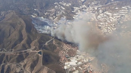 Incendio de Gualchos (INFOCA) 