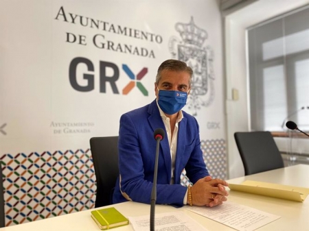 El portavoz del PP en el Ayuntamiento de Granada, César Díaz, en imagen de archivo (PP)