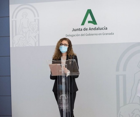 La delegada de Educación y Deporte de la Junta en Granada, Ana Berrocal, en imagen de archivo (JUNTA) La delegada de Educación y Deporte de la Junta en Granada, Ana Berrocal, en imagen de archivo (JUNTA)