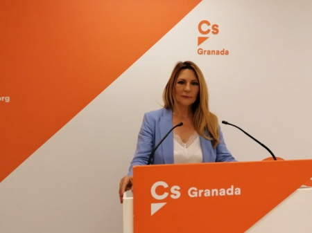 La parlamentaria Andaluza de CS, Concha Insúa (CIUDADANOS)