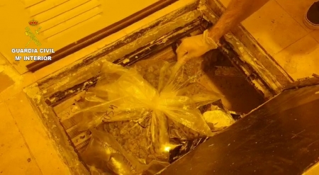 Imagen de la marihuana incautada (GUARDIA CIVIL) 