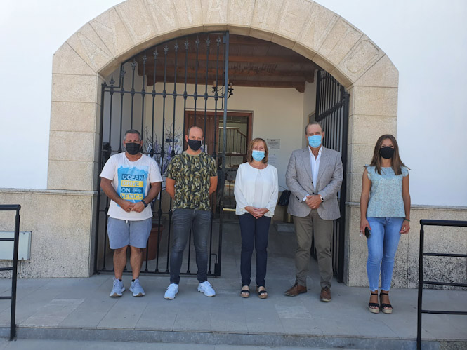 Imagen de la visita a Láchar (JUNTA) 