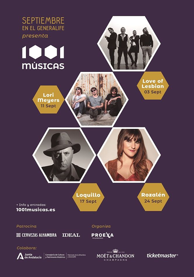 Cartel del ciclo `1001 Músicas` (PROEXA