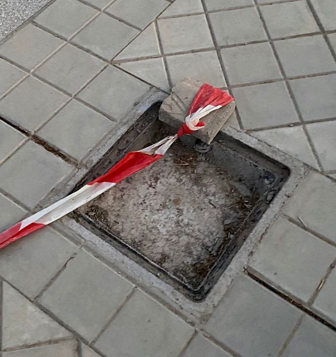 Imagen de un socavón (PP)