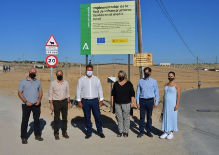 Imagen de la visita a la Colada del Llano de Llevas (JUNTA) 
