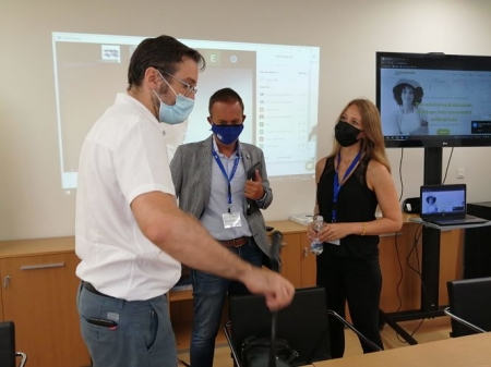 Imagen de la visita a AcexHealth (JUNTA)