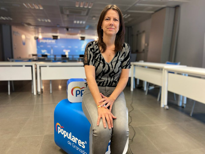 La parlamentaria Andaluza del PP, Ana Vanessa García (PP)