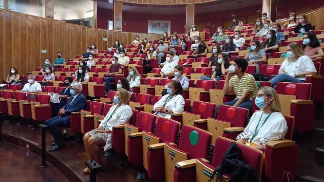 Alumnado de Enfermería en sesión informativa (JUNTA DE ANDALUCÍA) 