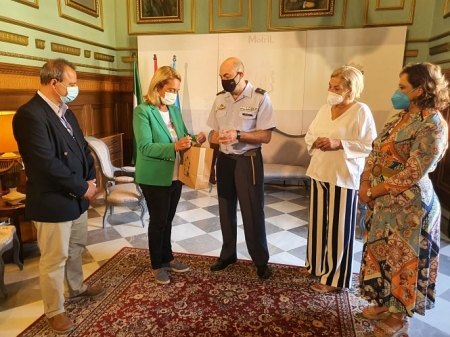 Recepción al comandanted el EVA 9 (AYTO. MOTRIL)