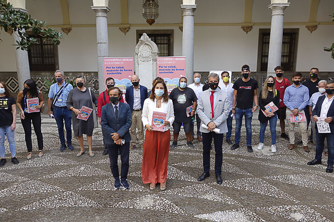 Presentación de las actividades por la semana de la movilidad (JAVIER ALGARRA / AYUNTAMIENTO) 