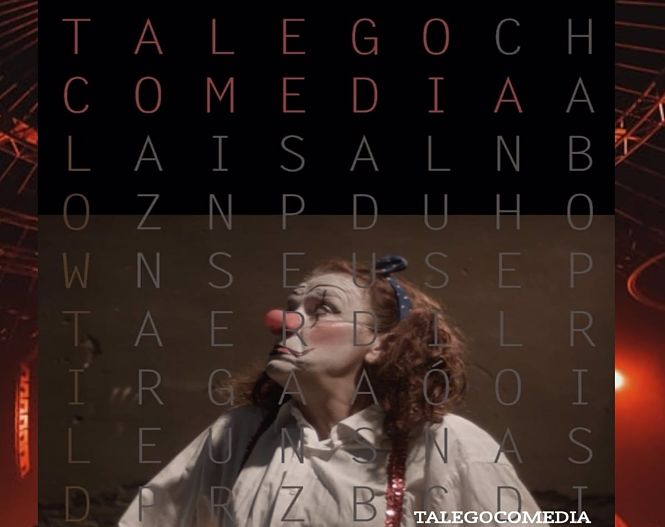 Cartel de la performance `Talegocomedia` (MADRE CORAJE) 