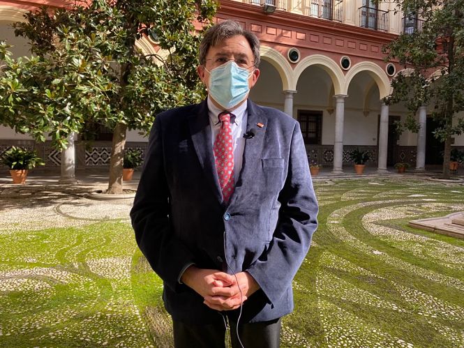 El concejal del PP en el Ayuntamiento de Granada, Carlos Ruiz Cosano (PP) 