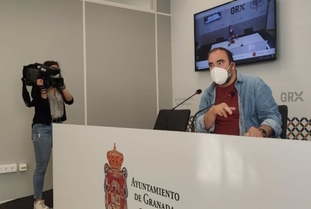 El concejal de Unidas Podemos en Granada Francisco Puentedura, en imagen de archivo (UNIDAS PODEMOS) 