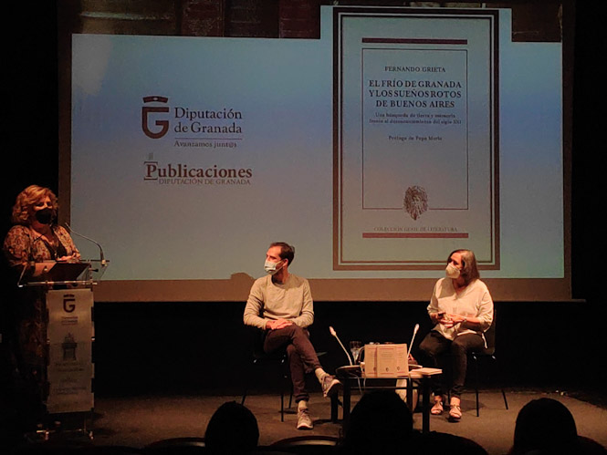 Imagen de la presentación del libro (DIPUTACIÓN)