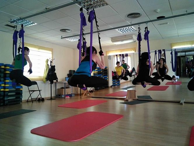 Clases municipales de aeropilates que se imparten en Vegas del Genil (AYTO. VEGAS DEL GENIL) 