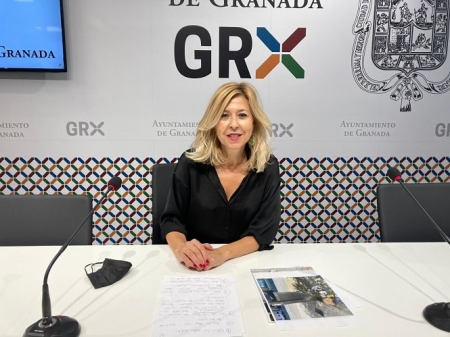 La concejal del PP en el Ayuntamiento de Gramada, Pepa Rubia (PP)