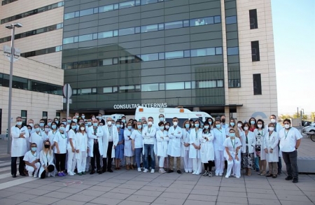 Profesionales del laboratorio de anatomía patológica (HUSC)