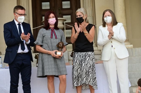 Entrega del galardón (JUNTA) 