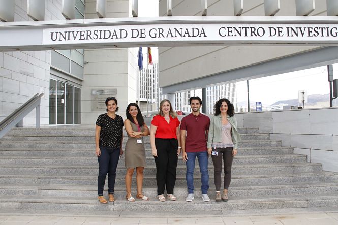 Equipo de investigación de la UGR que ha llevado a cabo este trabajo (UGR)