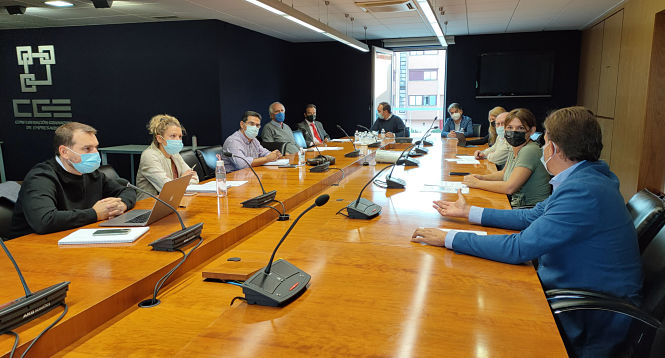 Reunión de la comisión de infraestructura (CGE)