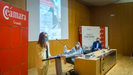 Intervención de la Delegada de Educación en las jornadas (CÁMARA GRANADA)