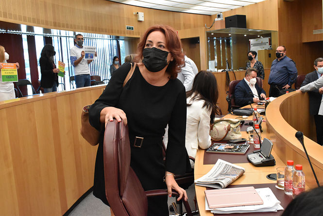 La coordinadora provincial de IU, Mari Carmen Pérez (IU GRANADA)