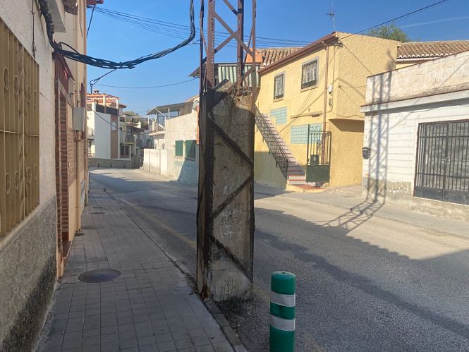 Cbleado aereo en Lancha del Genil (VOX)