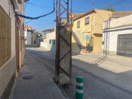 Cbleado aereo en Lancha del Genil (VOX)