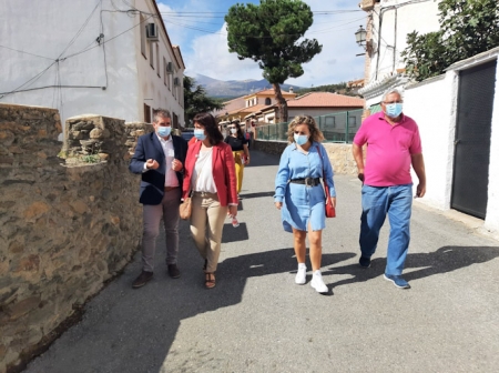 Imagen de la visita a Jerez del Marquesado (DIPUTACIÓN)