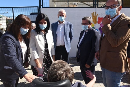 Imagen de la visita a Aspace (R. MARTÍNEZ / DIPGRA)