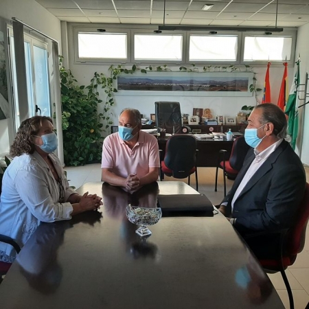 Imagen de la visita a Huétor Tájar (JUNTA)