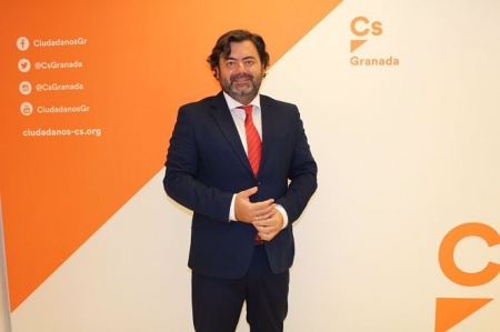 El coordinador provincial de Cs en Granada y director general de Administración Local en la Junta de Andalucía, Joaquín López-Sidro (CS) 