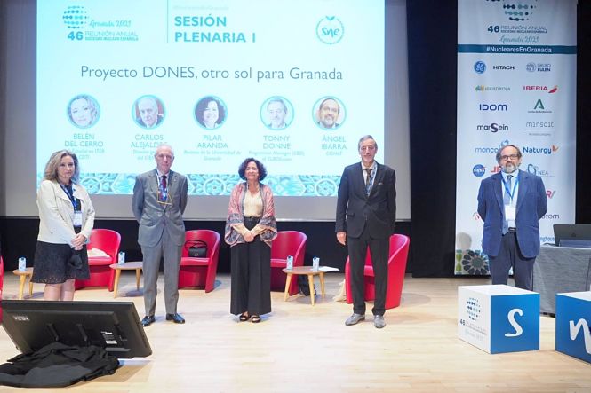 Sesión plenaria sobre el acelerador de partículas en la Reunión Anual de la SNE (SNE) 