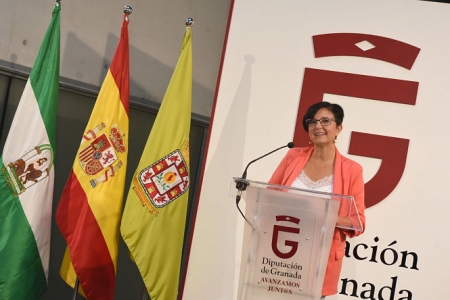 La Diputada de Igualdad, Juventud y Administración Electrónica, Mercedes Garzón (R. MARTÍNEZ  / DIPGRA)