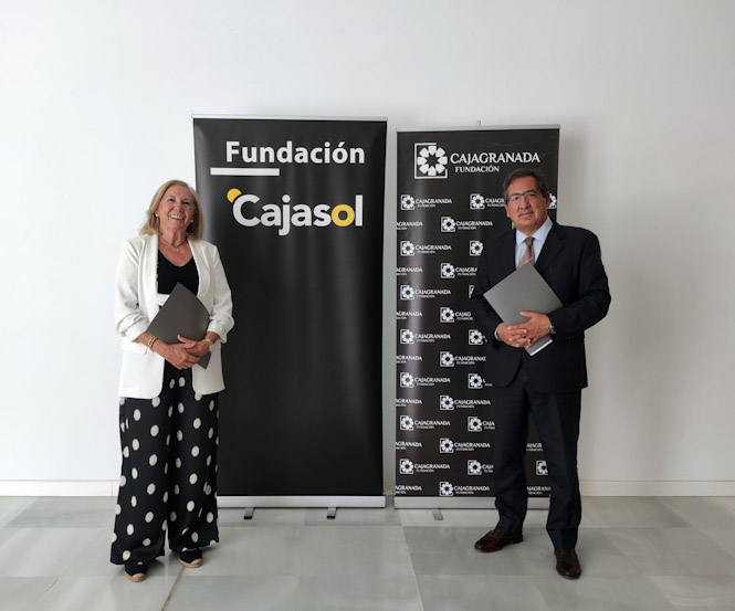 Firma del convenio (CAJA GRANADA FUNDACIÓN)