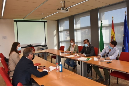 Imagen de la reunión (AYTO. BAZA)