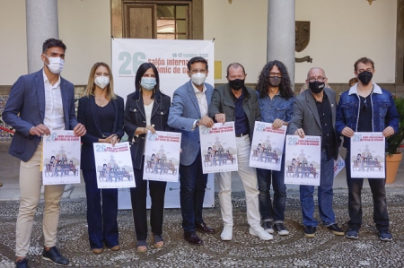 Presentación del salón del cómic (JAVIER ALGARRA / AYUNTAMIENTO) 