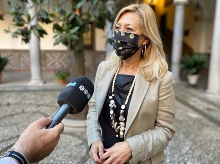 La Concejal del PP en el Ayuntamiento de Granada, Pepa Rubia (PP)