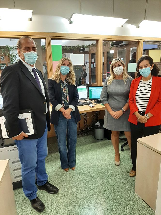 Imagen de la visita al Registro Civil de Santa Fe (JUNTA) 