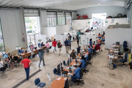 Vacunódromo del Parque de Bomberos (JUNTA)