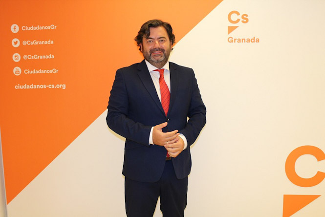 El coordinador provincial de Ciudadanos, Joaquín López Sido (CIUDADANOS)